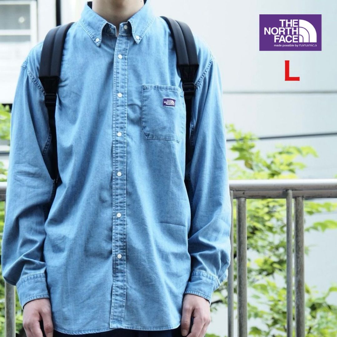 THE NORTH FACE / PURPLE LABEL Light Denim B.D Shirt