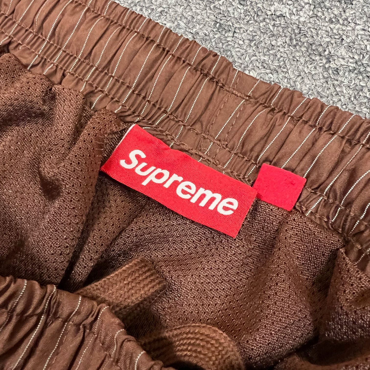 Supreme 2024FW ピンストライプ トラックパンツ Sサイズ