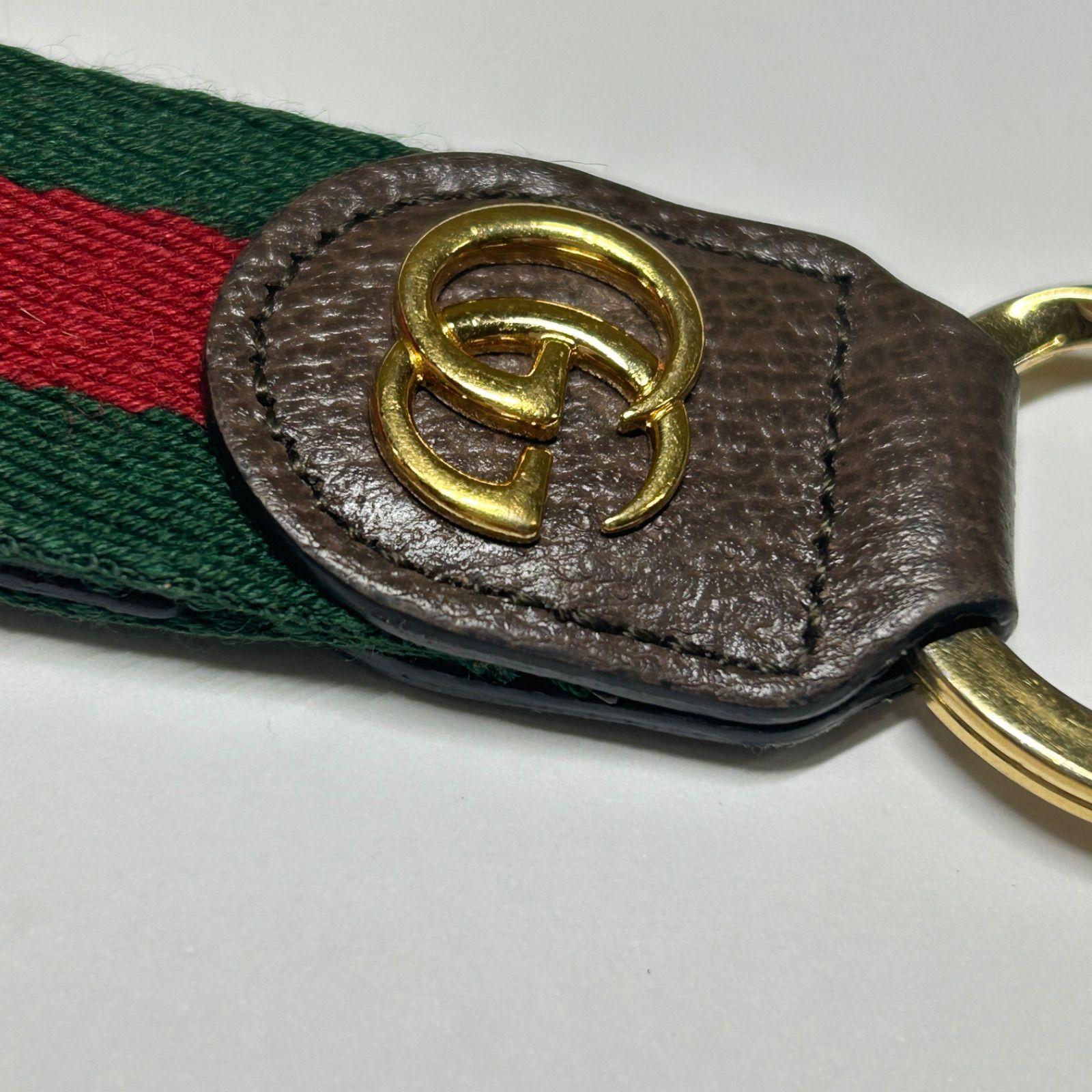 GUCCI グッチ オフィディア キーリング シェリーライン GGロゴ GUCCI/グッチ/523161HE2NG8742/キーリング/キーホルダー/オフィディア