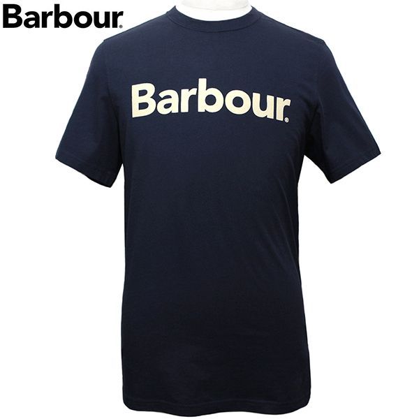 新品 バブアー Barbour Tシャツ メンズ 半袖 カットソー ティーシャツ ネイビー MTS0531 NY31