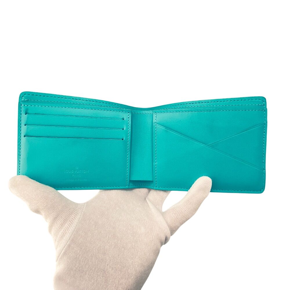 ポルトフォイユ・ミュルティプル M11501 ターコイズブルー 可愛いルイヴィトン ポルトフォイユ ミュルティプル 財布