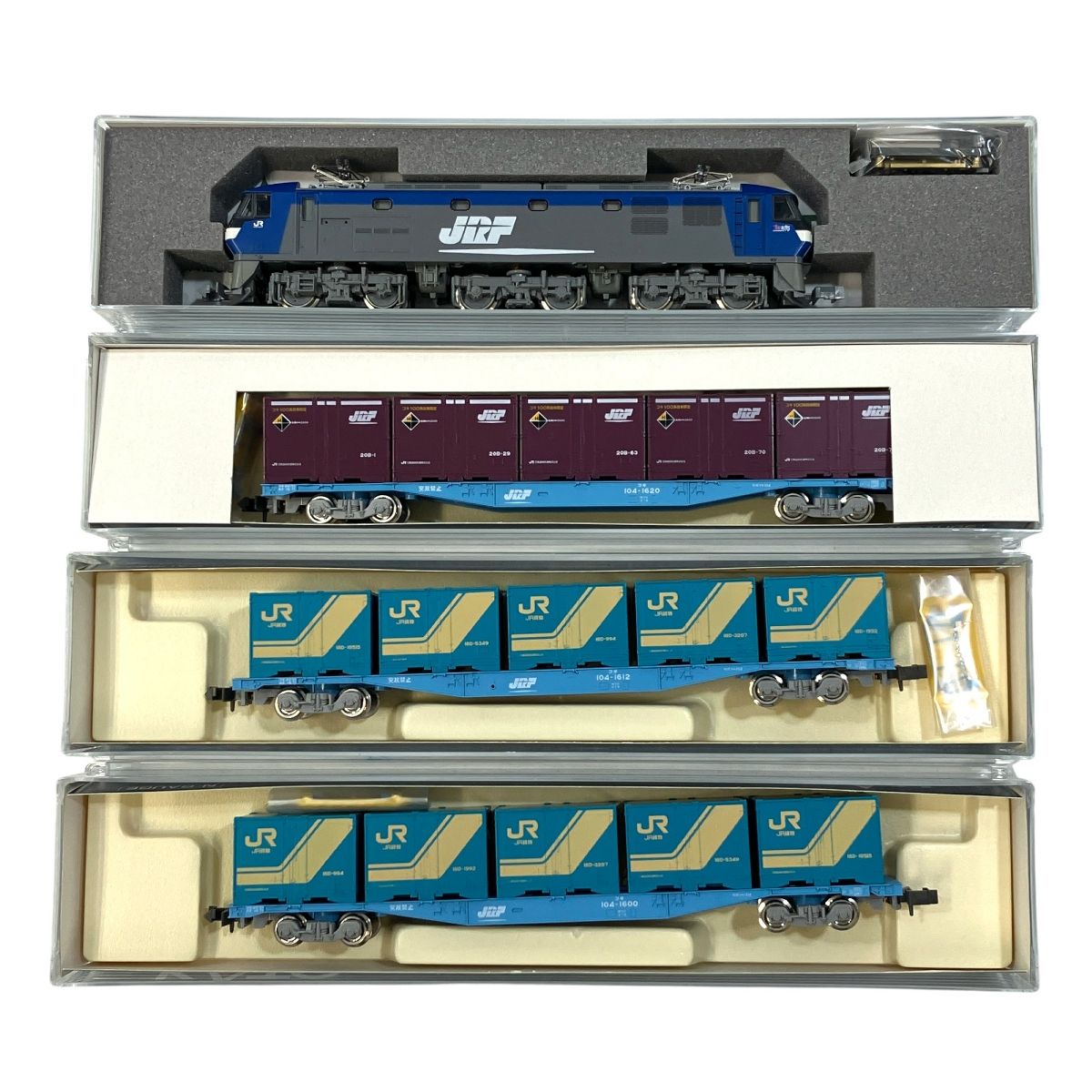KATO EF210 3034 貨車3両 おまとめ 鉄道模型 Nゲージ 良好 Y10037822
