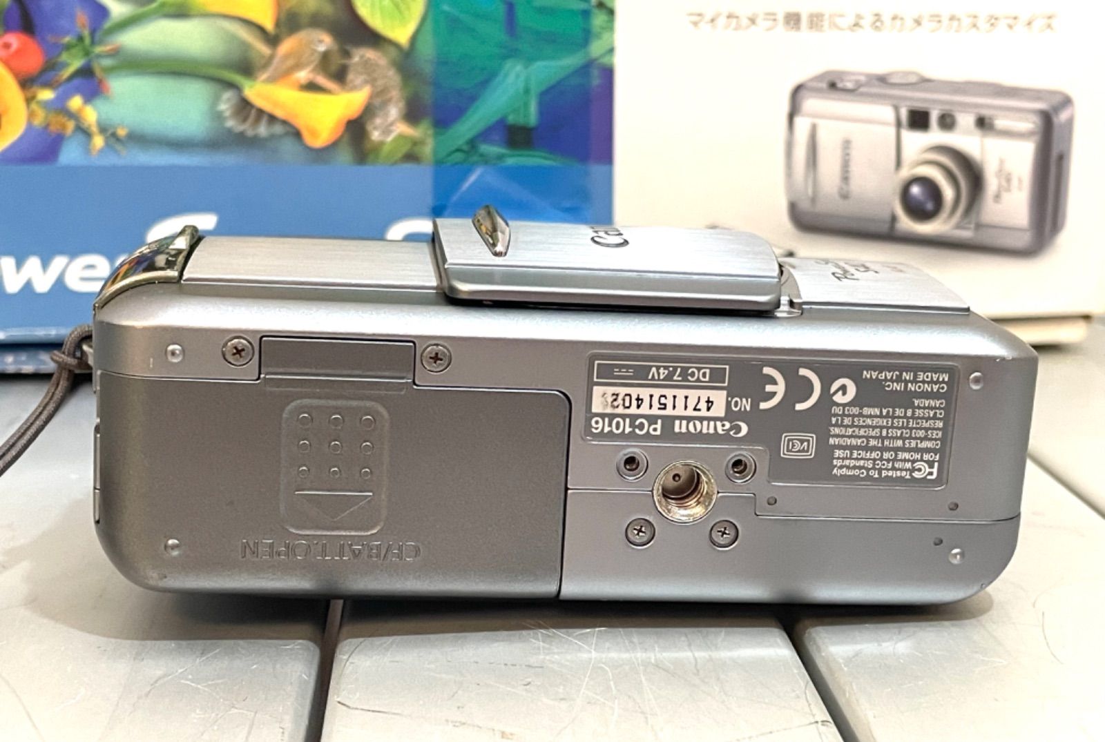 通電 動作確認済 Canon PowerShot S40 キャノンパワーショットデジタル