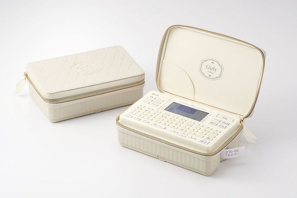 キングジム ラベルライター テプラPRO ガーリーテプラ クリーム SR-GL2クリ