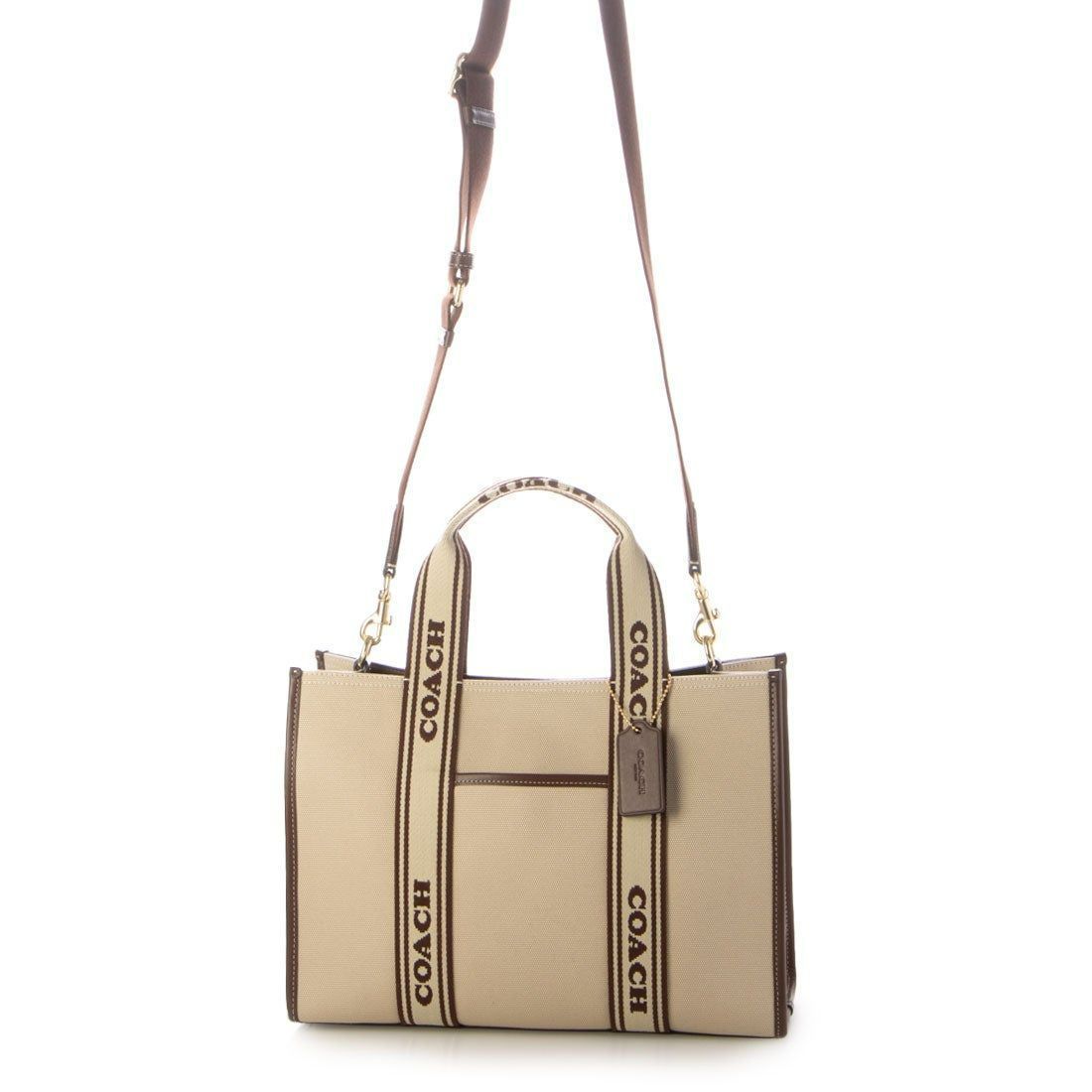 新品】 COACH コーチバッグ CS617 ナチュラルマルチ トート