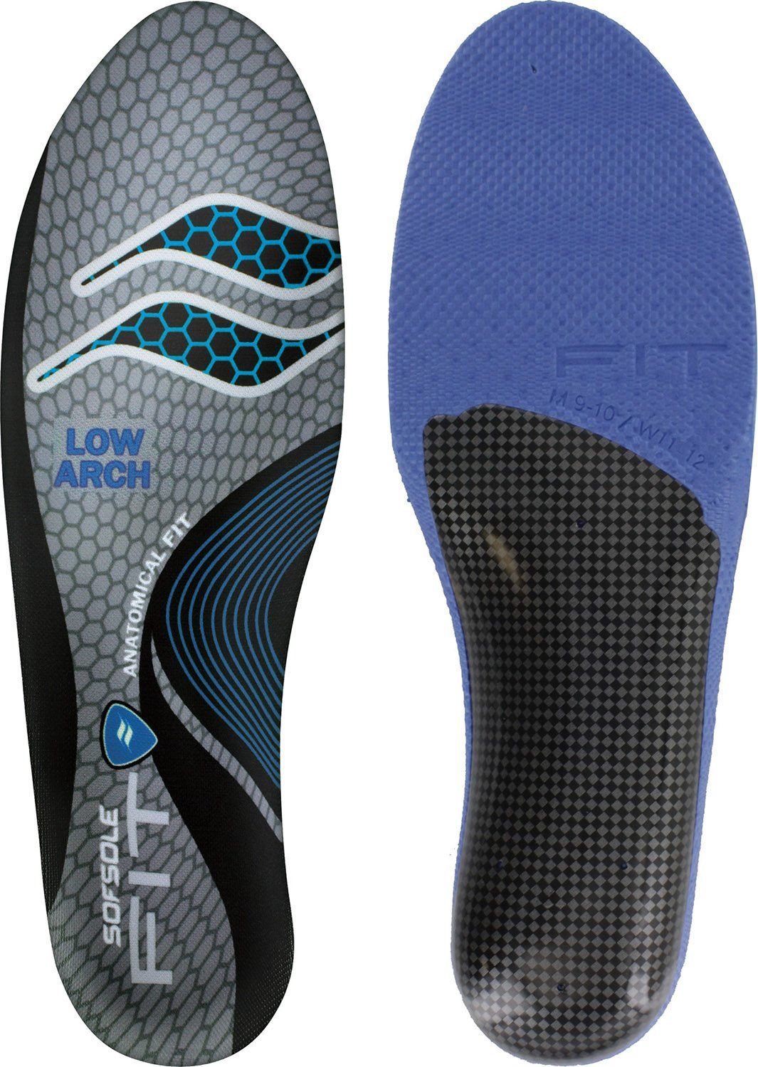 ソフソール(SOFSOLE) 男女兼用 インソール FIT2(フィット2) ローアーチ(扁平足) 取替タイプ Mサイズ(24.5?26cm) 12705 [M(24.5?26cm)] [ローアーチ(偏平足)]