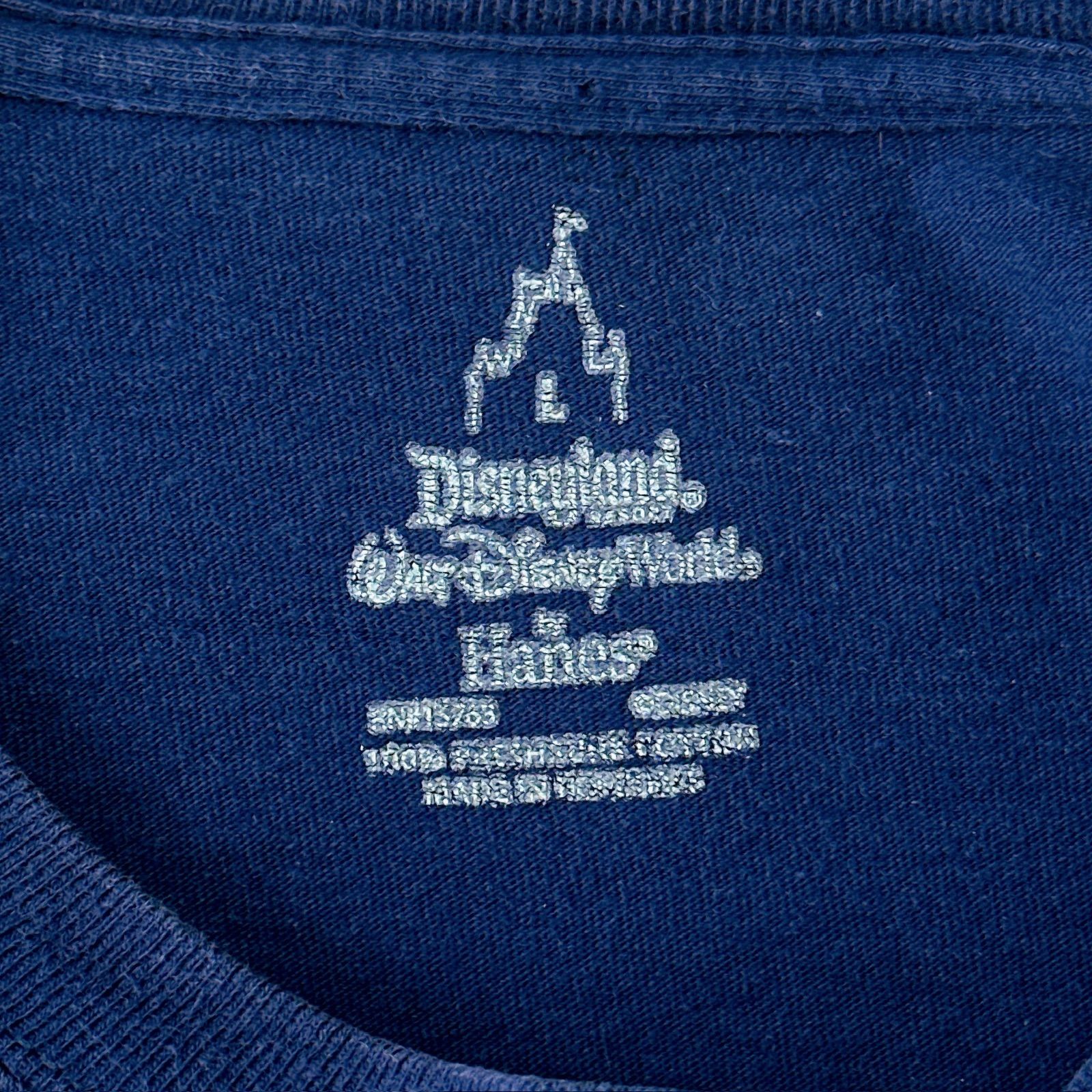 【レア】ディズニー　タワー・オブ・テラー　HANES ヘインズ ディズニー ミッキー タワーオブテラー プリントT