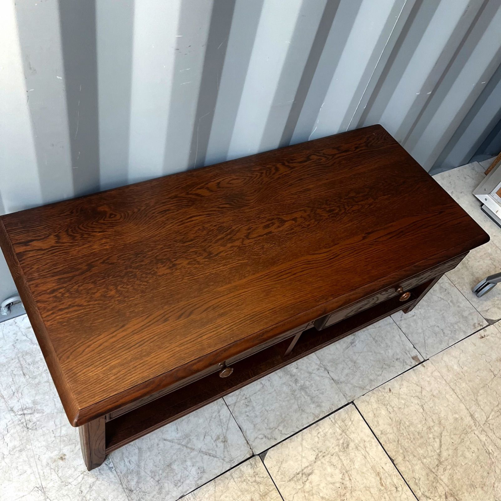 取付無料！葉山家具 クラシック 天然木おしゃれアンティークローボード