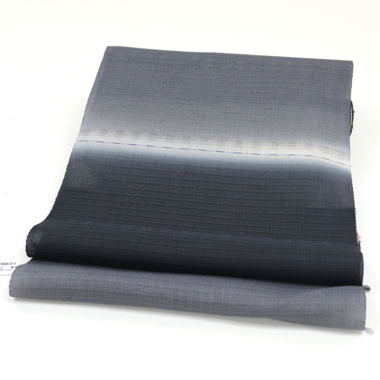 平和屋着物○八寸名古屋帯 ぜんまい紬 間道 やまと誂製 正絹 逸品 未