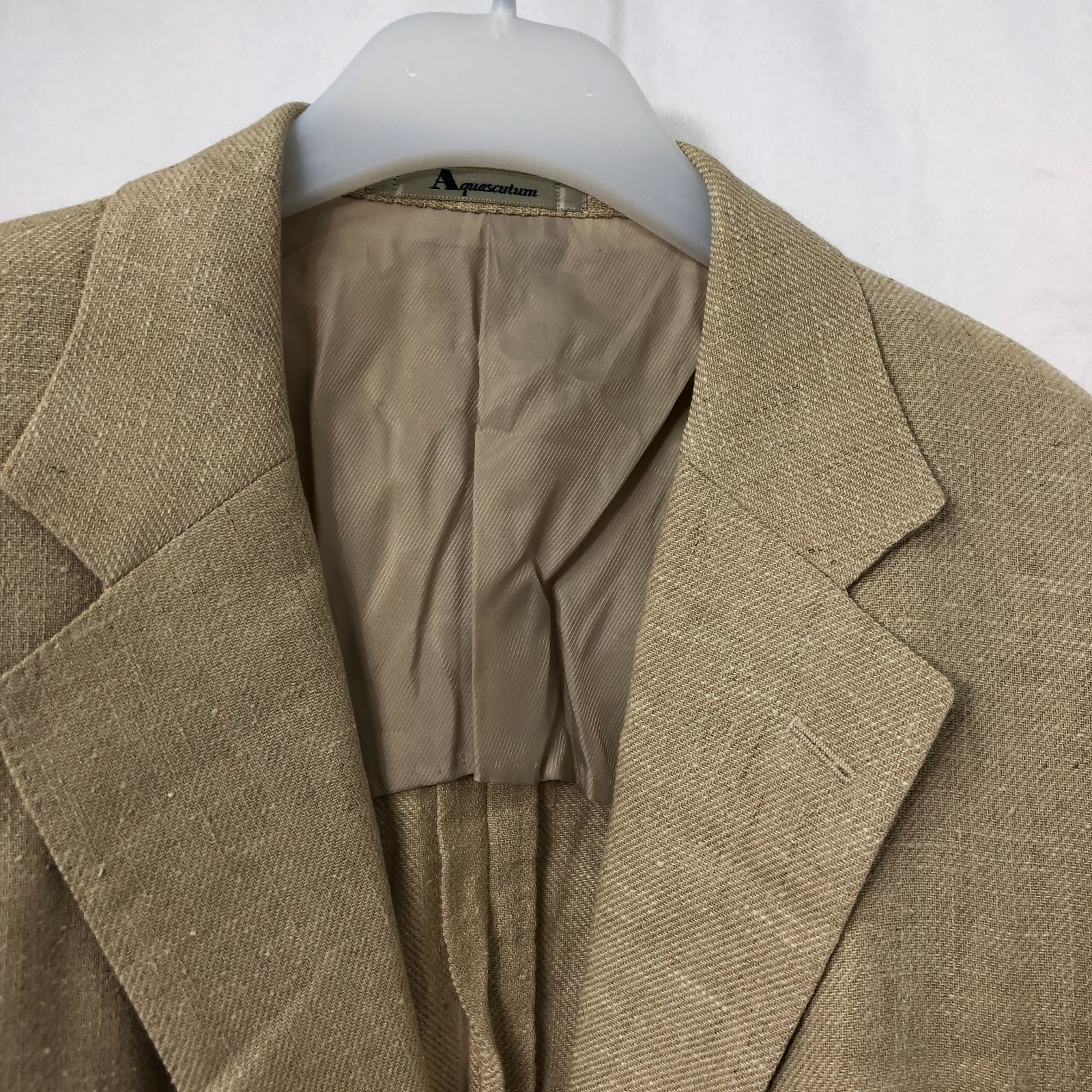 Aquascutum ベージュジャケット LARGE 【公式通販】
