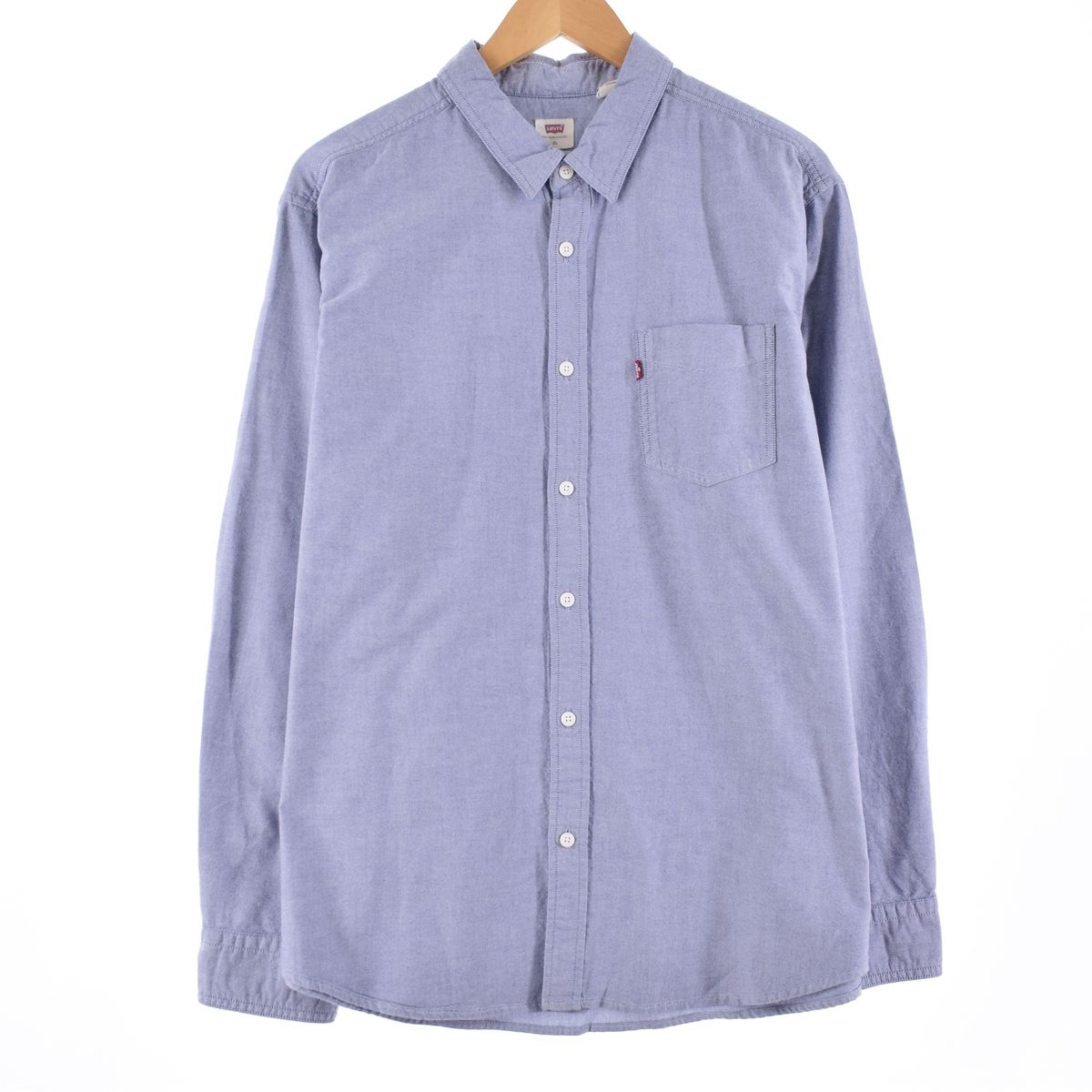 古着 リーバイス Levi's 長袖 コットンシャツ メンズXL/eaa347837