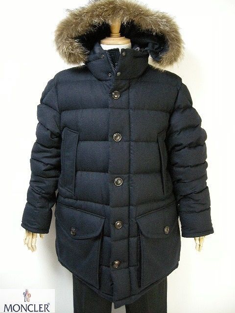 モンクレール　取り外せる　リアルファー付　ダウンコート　サイズ3MONCLER