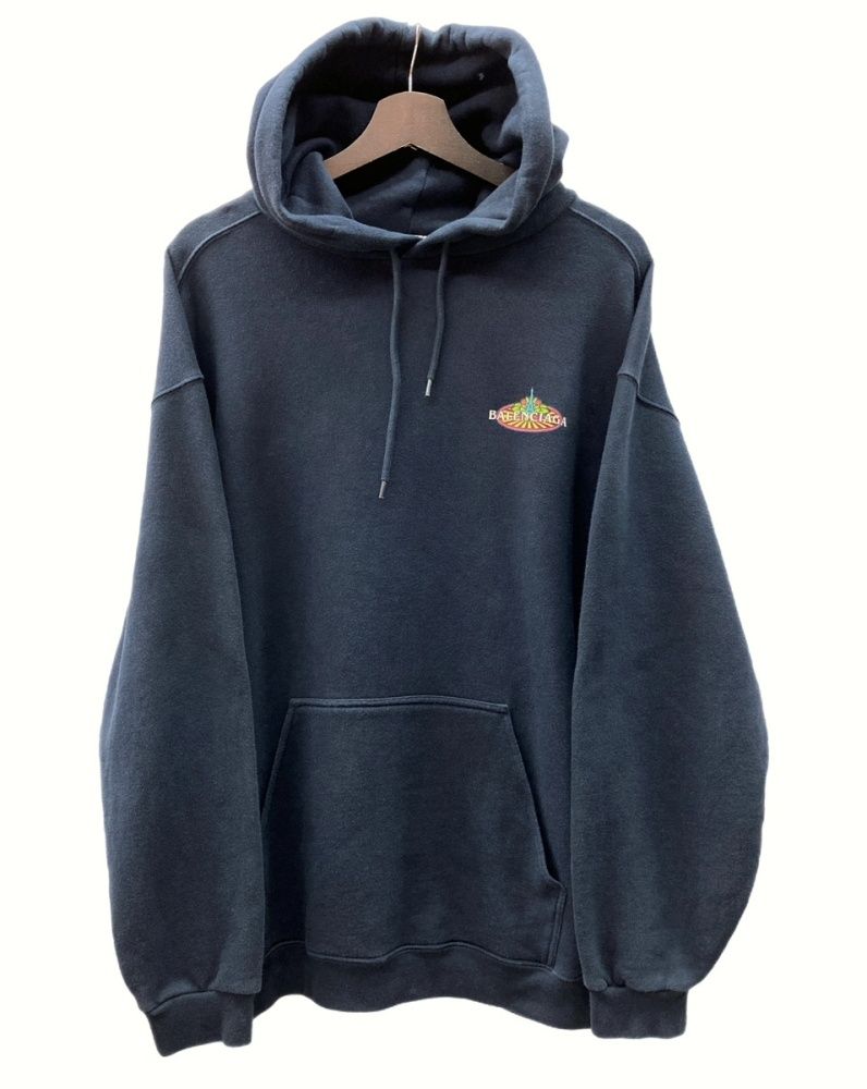 バレンシアガ BALENCIAGA 20SS Bonjour Bal Hoodie ボンジュール ロゴ 