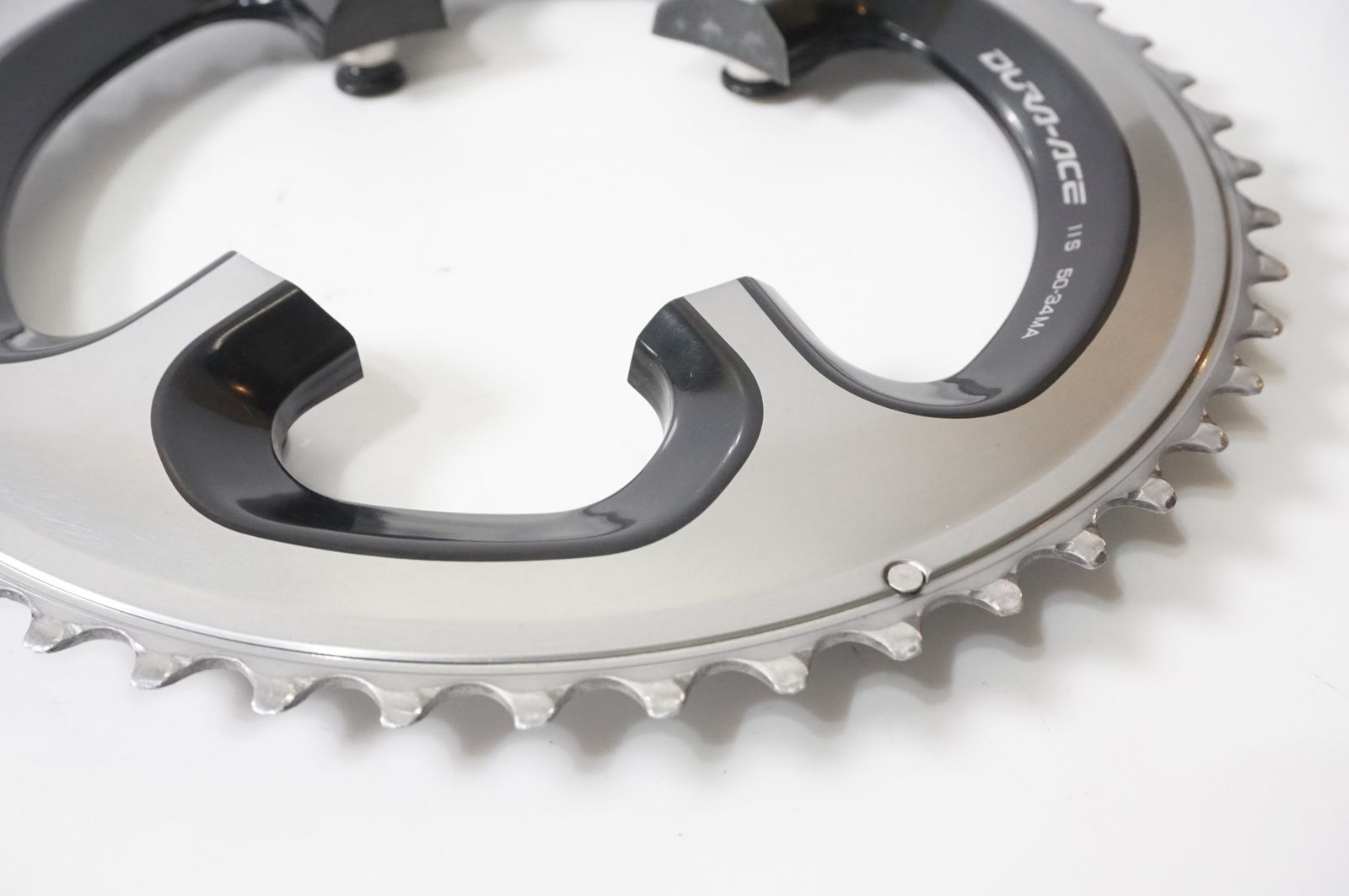 磨きのかかった SHIMANO シマノ DURA-ACE FC-9000 50-34T チェーンリング バイチャリAKIBA店