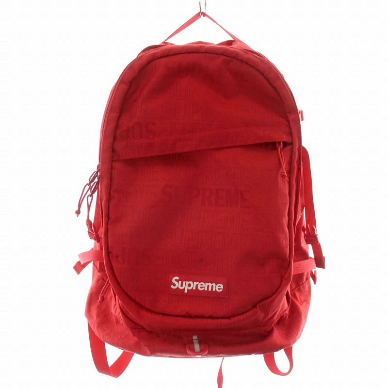 シュプリーム SUPREME 19SS BACKPACK RED リュック デイパック
