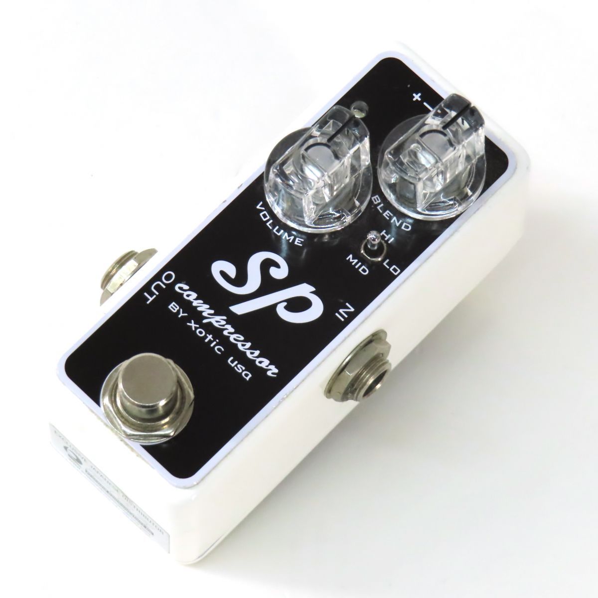 Xotic SP Compressor ギターエフェクター Amazon.co.jp: Xotic エキゾチック エフェクター コンプレッサー