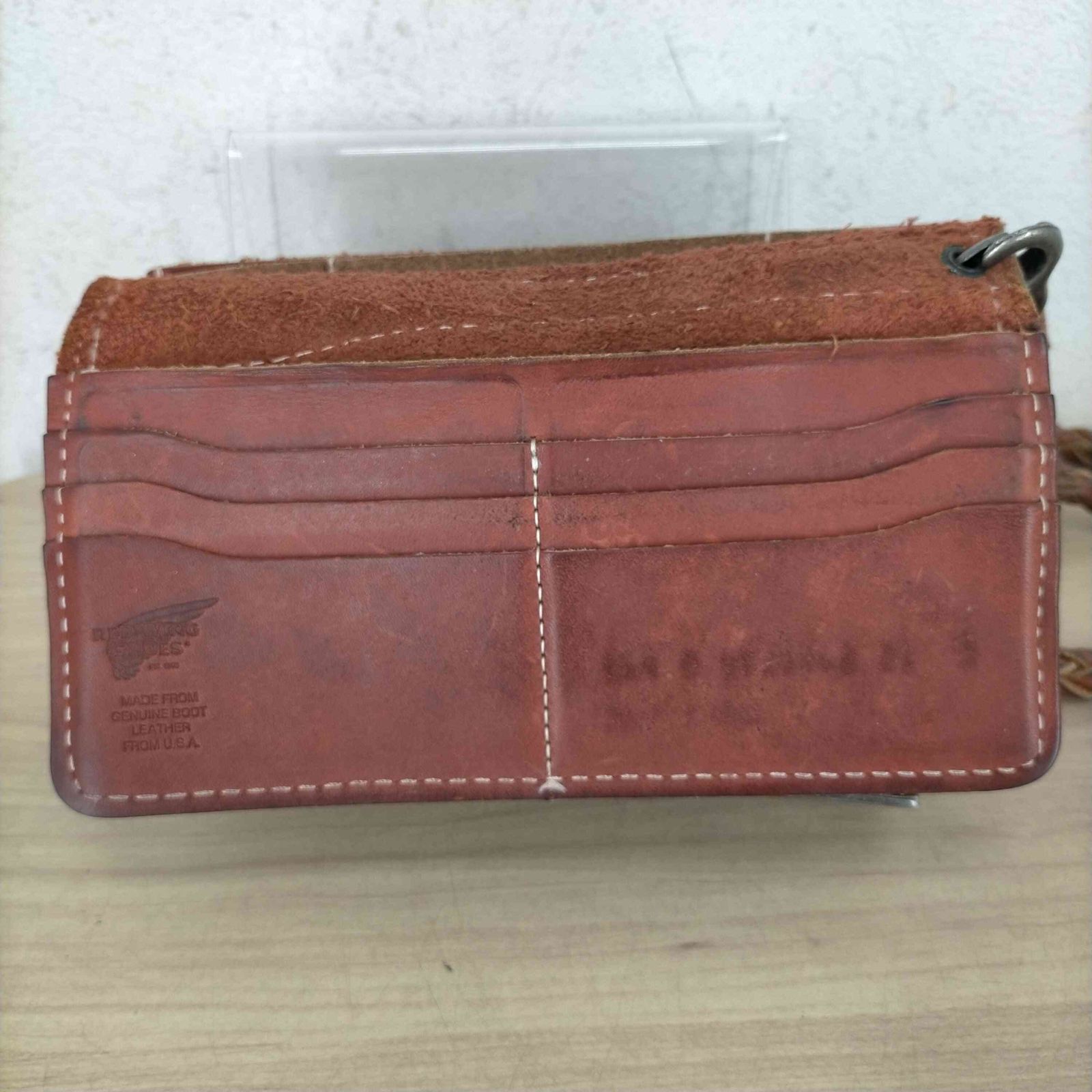 RED WING ブラウンレザー 長財布 Red Wings ロングウォレット