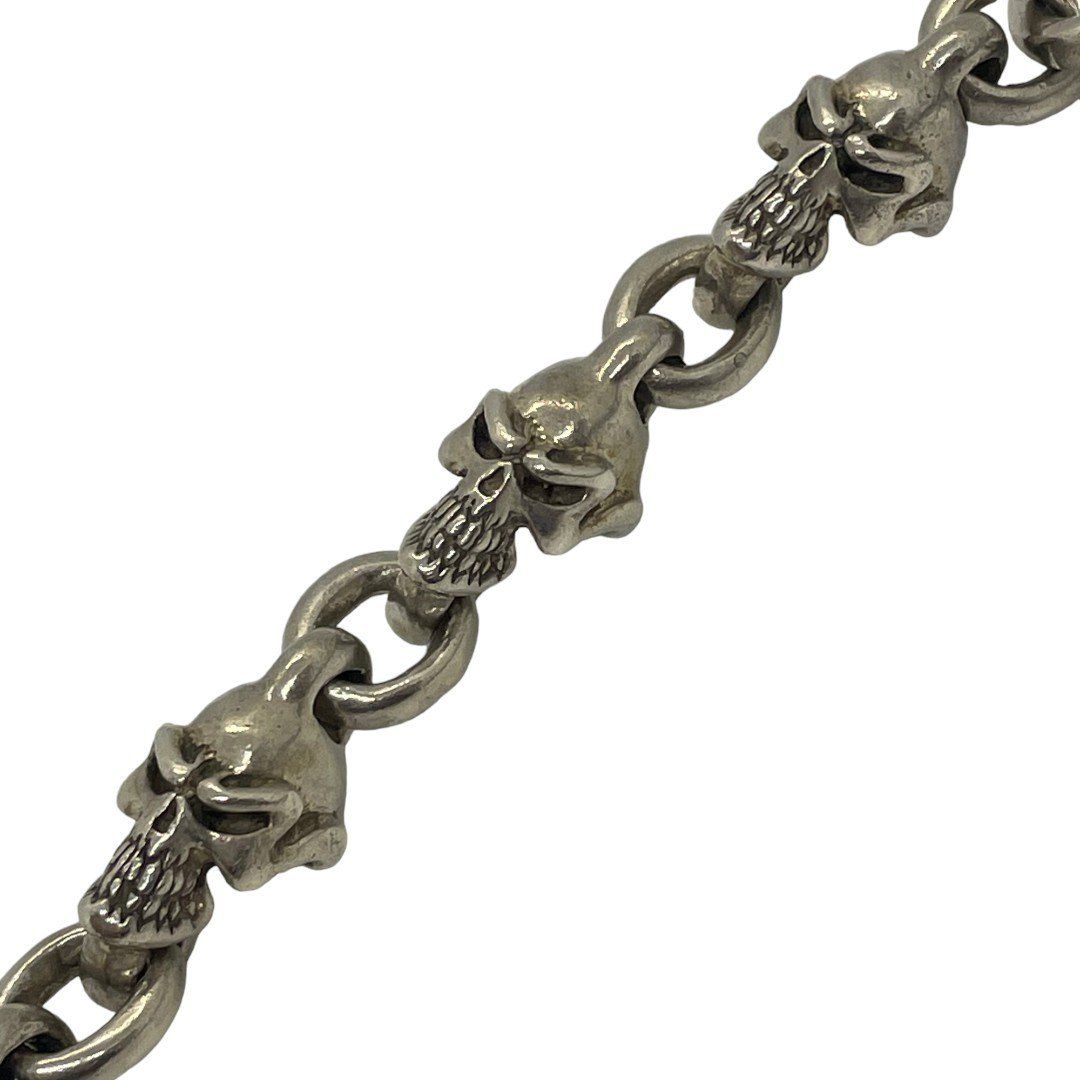 THIRTEEN DESIGNS SKULL WALLET CHAIN
