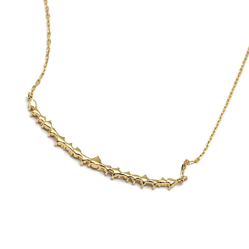 現行品 4℃ ヨンドシー K18PG ダイヤモンド ライン ネックレス 1009540321831151.jpg