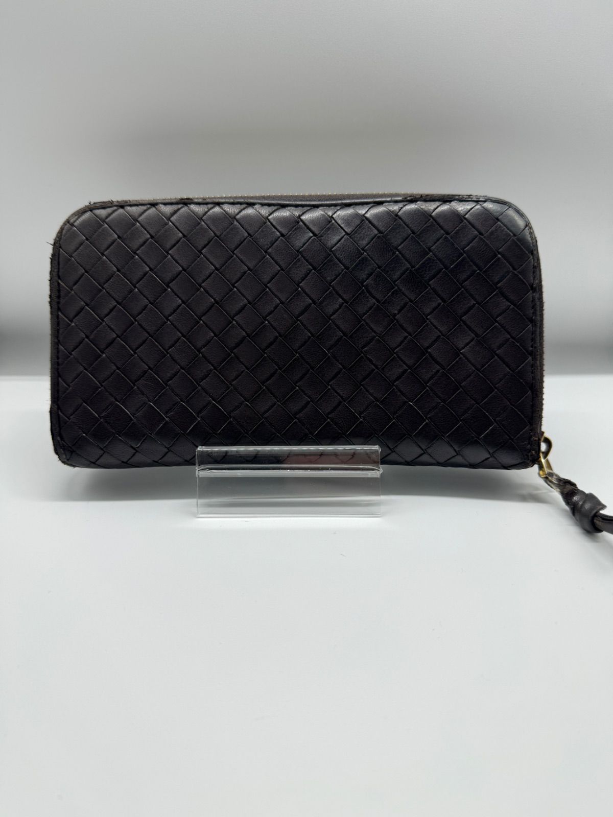 ボッテガヴェネタ/BOTTEGA VENETA イントレチャート ジップアラウンド