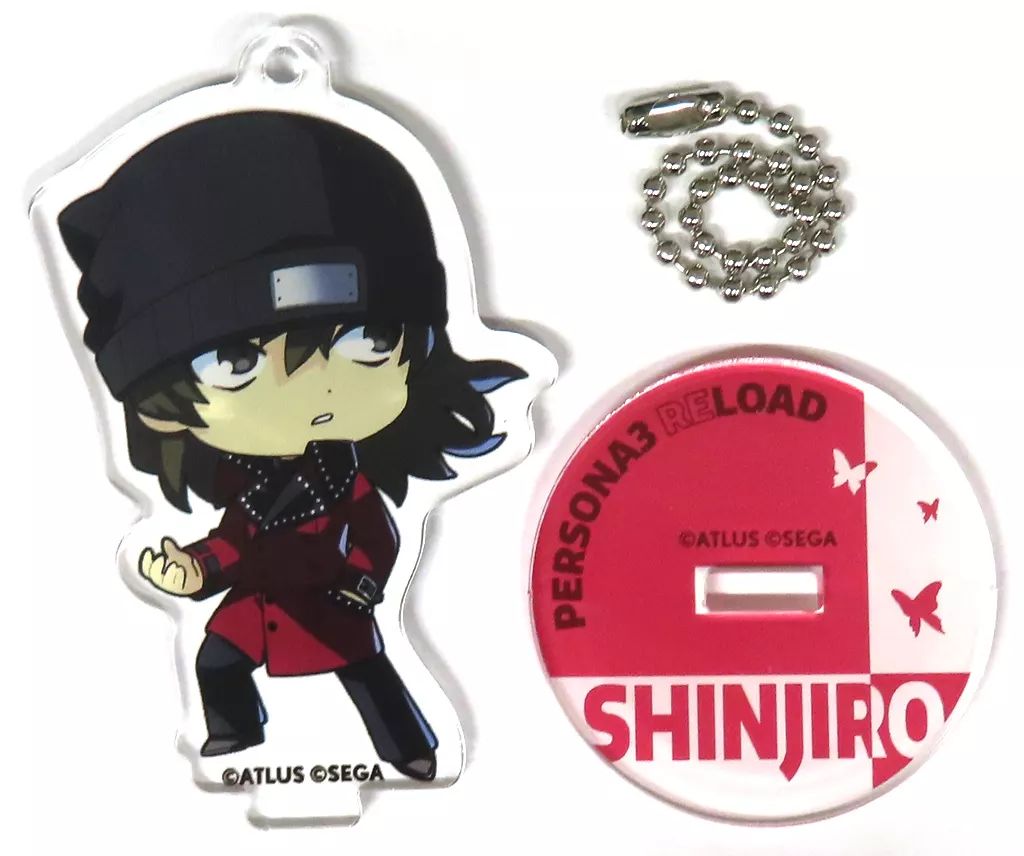 中古】キーホルダー 荒垣真次郎 「ペルソナ3 リロード×RED TOKYO TOWER