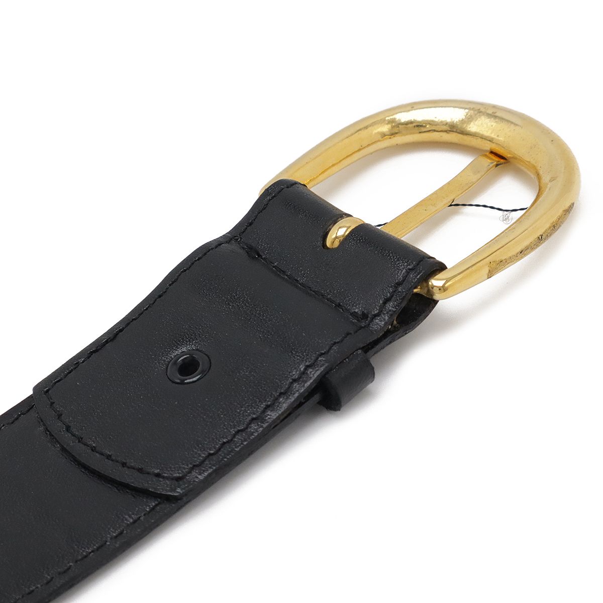 CELINE セリーヌ 馬車 レザー ブラック 黒 #75 ゴールド金具
