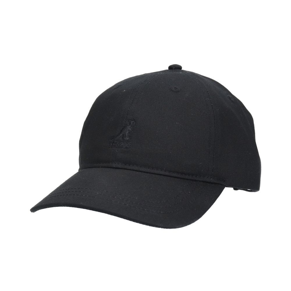 BLACKBLACK  LXLサイズ  KANGOL BASEBALL CAP KANGOL カンゴール ベースボールキャップ ベースボール キャップ 野球帽 BASEBALL CAP 帽子 刺繍 ワンポイント ストレッチ フィット 野球 シンプル