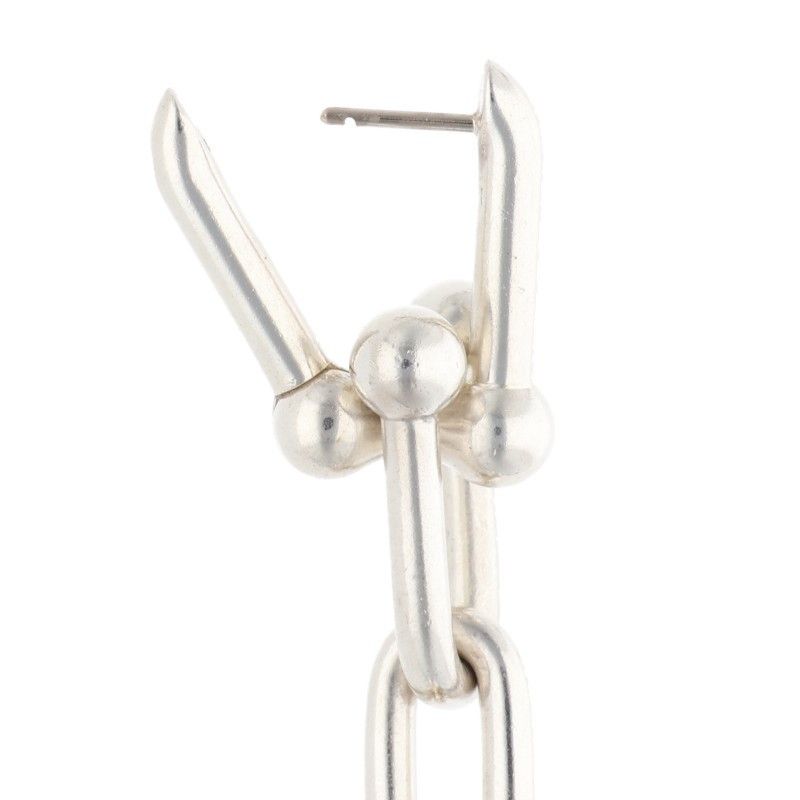 ハードウェア グラジュエイテッドリンクシルバーピアス