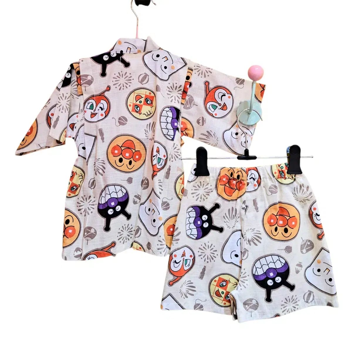  アンパンマン 浴衣 セットアップ 80 90 アンダーシャツ 下着 肌着