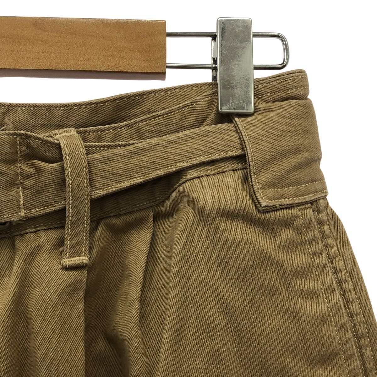 COMOLI (コモリ) ベルテッド チノパンツ 入荷しました。 COMOLI コモリ