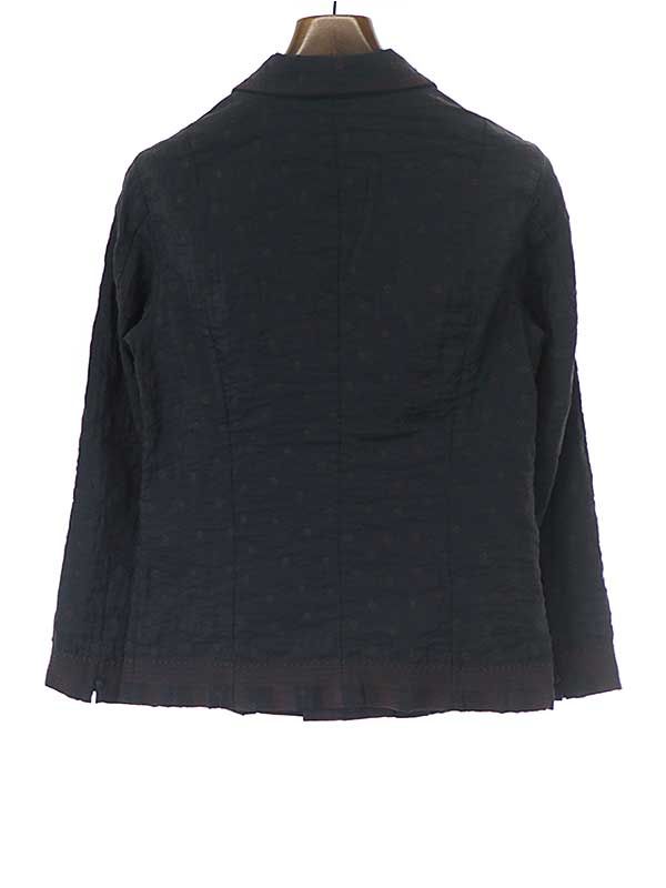 HaaT ISSEY MIYAKE ハートイッセイミヤケ 総柄刺繍ナイロン