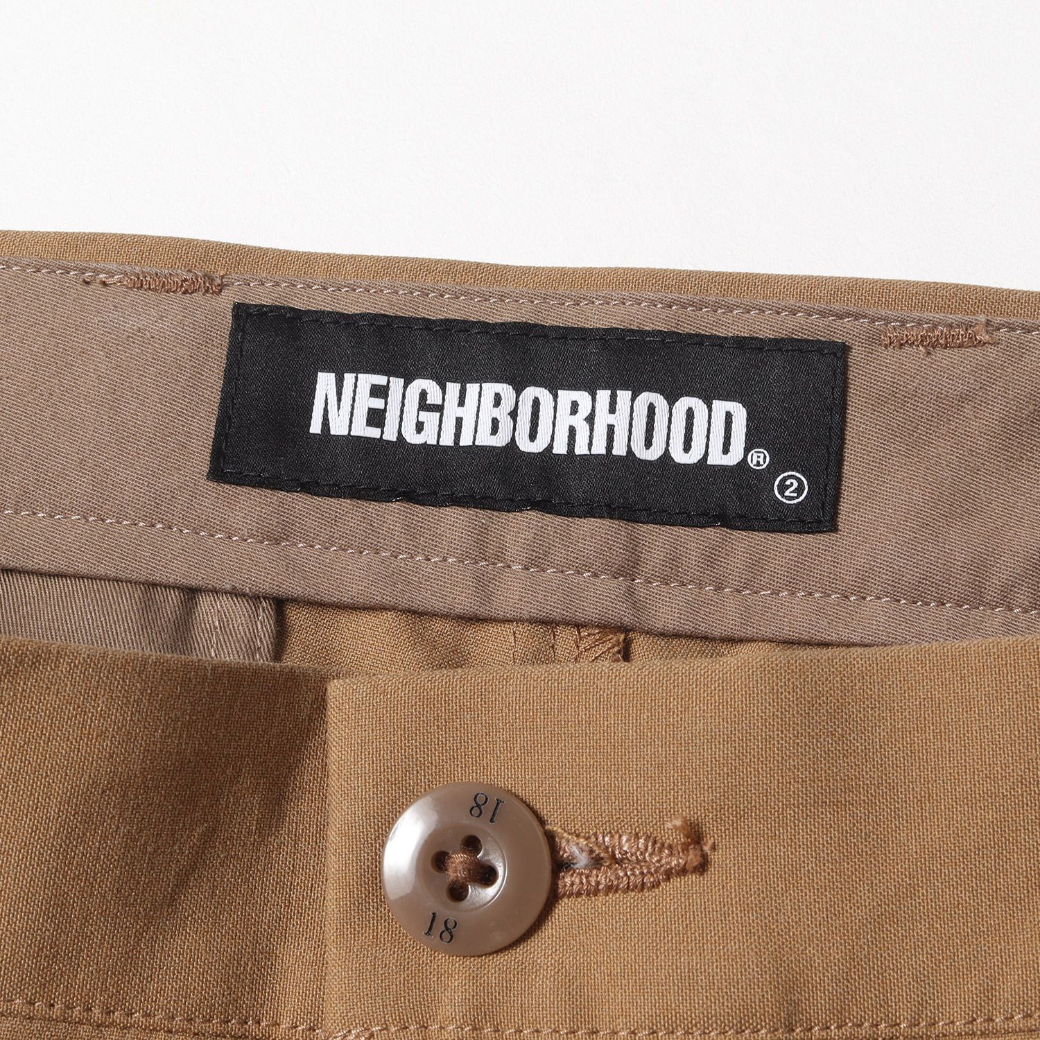 NEIGHBORHOOD ネイバーフッド パンツ サイズ:S 21SS 1タック ワイド