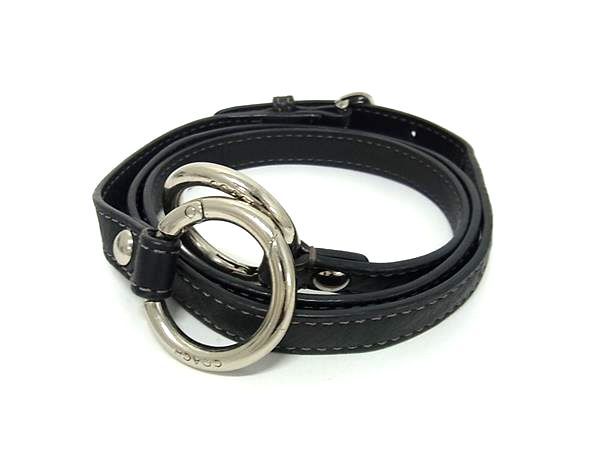 □美品□ COACH コーチ レザー バッグ用 ショルダーストラップ 肩掛け