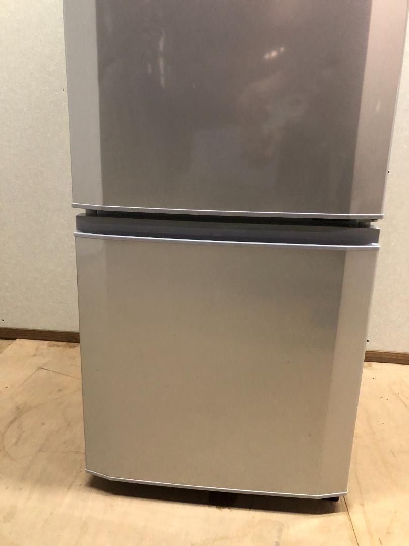 三菱 冷蔵庫 MR-P15S-S 146L シルバー 2ドア 2011年製 動作良好
