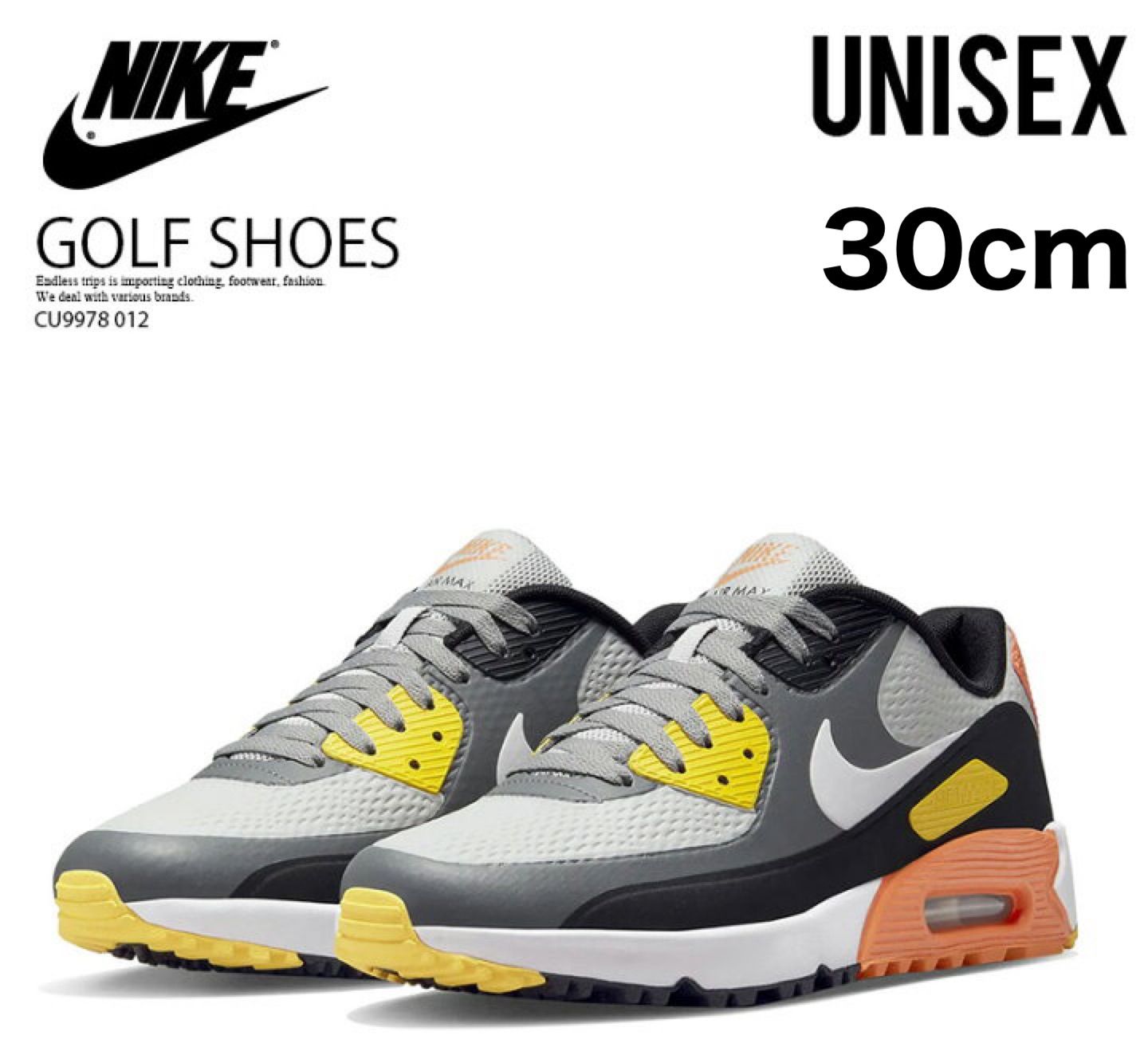 NIKE AIR MAX 90G GOLF SHOES CU9978-012 ナイキ エアマックス ゴルフシューズ