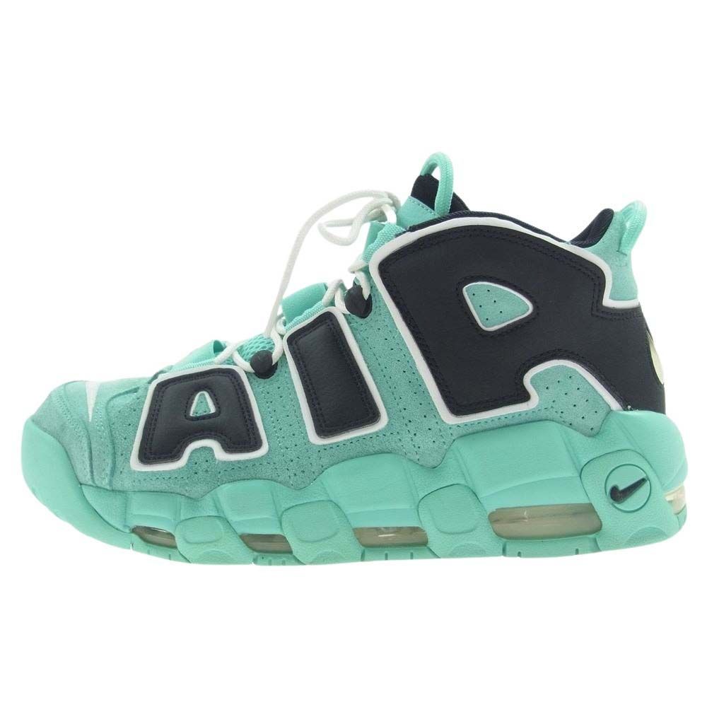 NIKE ナイキ スニーカー CN8118-400 AIR MORE UPTEMPO LIGHT AQUA エア モア アップテンポ スニーカー ライトブルー系 27cm【中古】