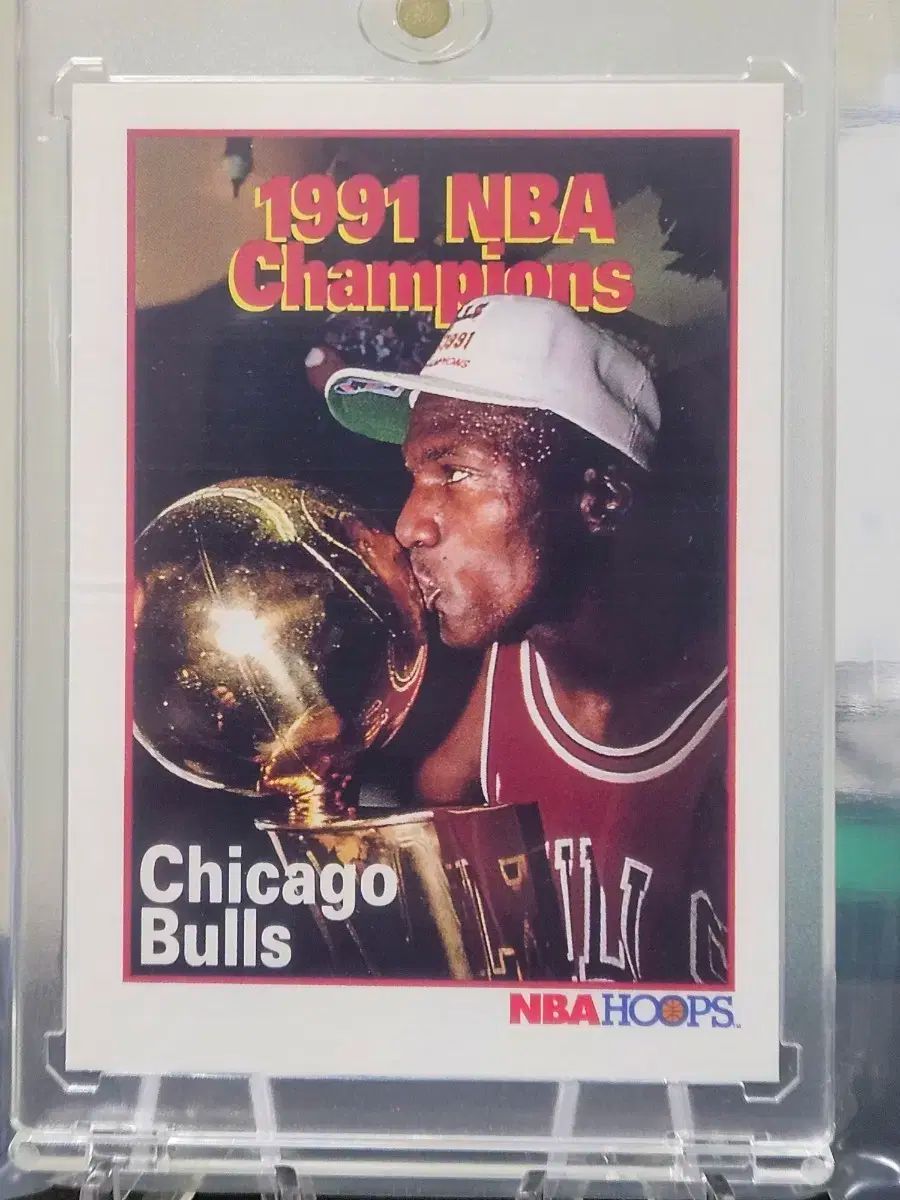 NBA HOOPS 1991 シカゴ ブルズ 優勝 カード