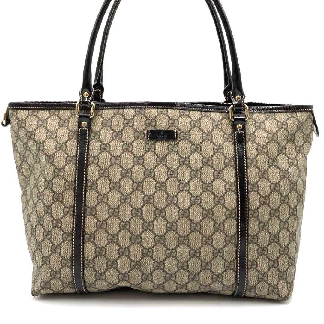 ⭐️美品⭐️GUCCI グッチ トートバッグ GG スプリーム ブラウン A4可