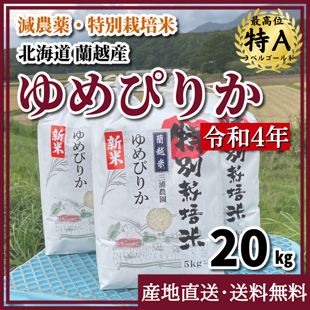 R5年産新米ゆめぴりか20kg玄米　通販