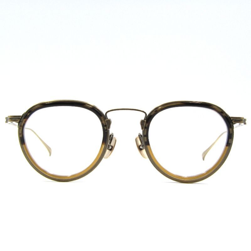 ユナイテッドアローズ カネコオプティカル メガネ ゴールド 金子眼鏡