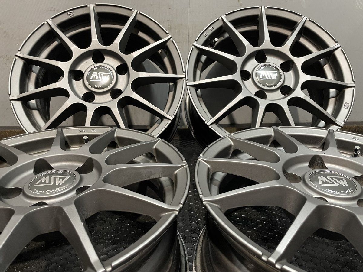 MSW by O.Z Racing オズレーシング 16インチ 4本 7J5HPCD120 38 BMW 1シリーズ等 MHB577