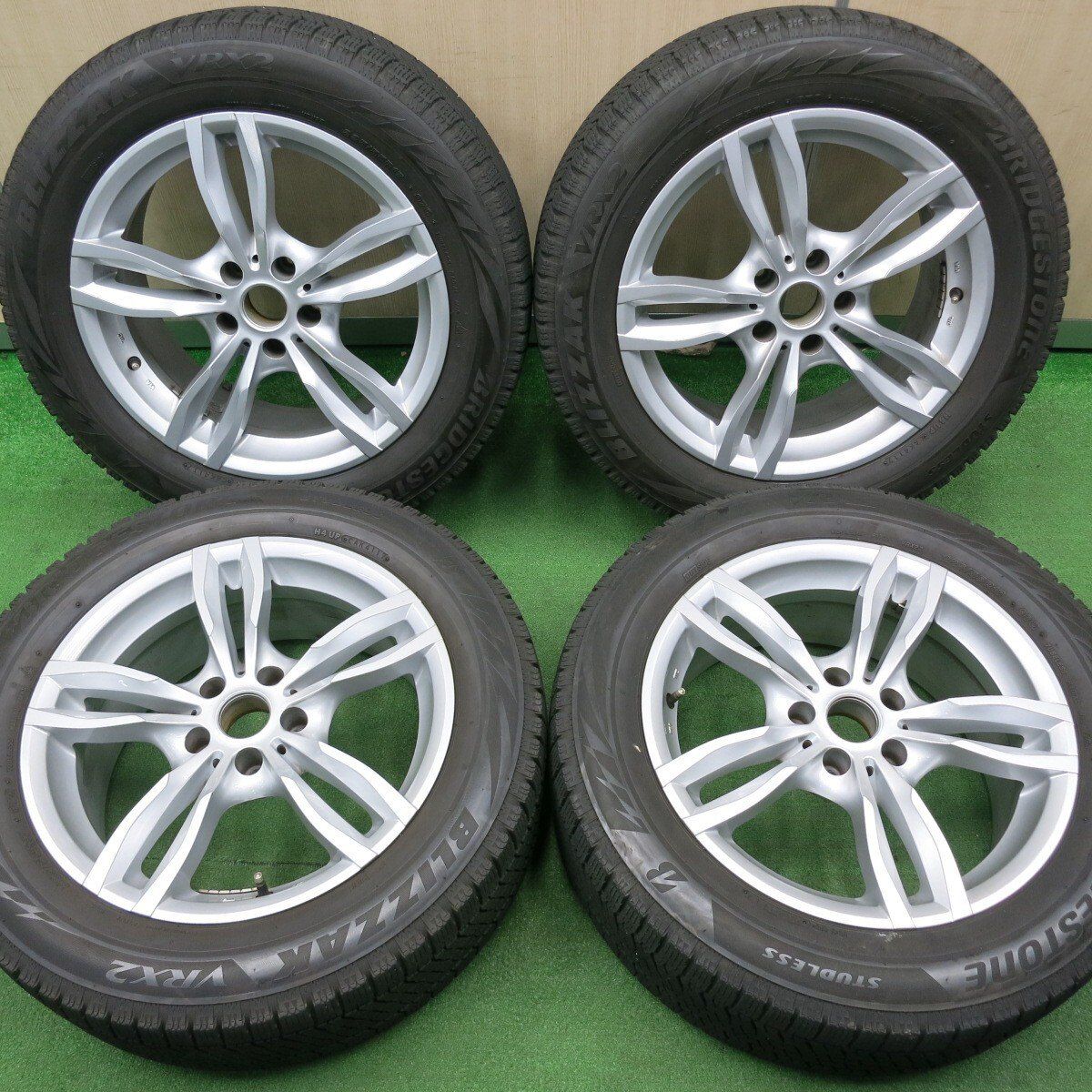キレイ BMW 等 MAK 225|55R17 スタッドレス ブリヂストン ブリザック VRX2 17インチ PCD112|5H 5012105NJス