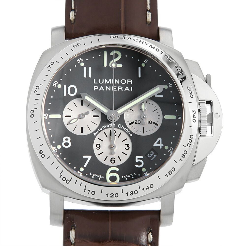 パネライ ルミノールクロノグラフ PAM00121 中古 メンズ