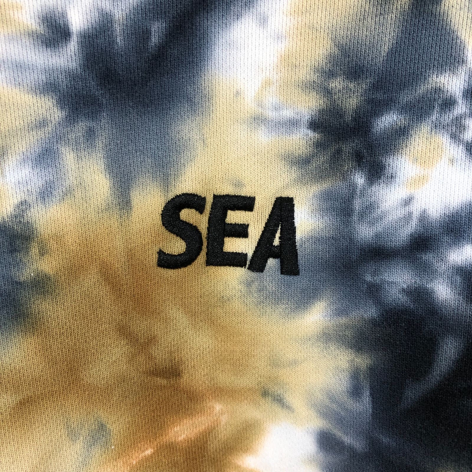 ウィンダンシー タイダイ柄 スウェットシャツ XLサイズ WIND AND SEA ウィンダンシー TIE-DYE SWEAT TOPS タイダイ柄
