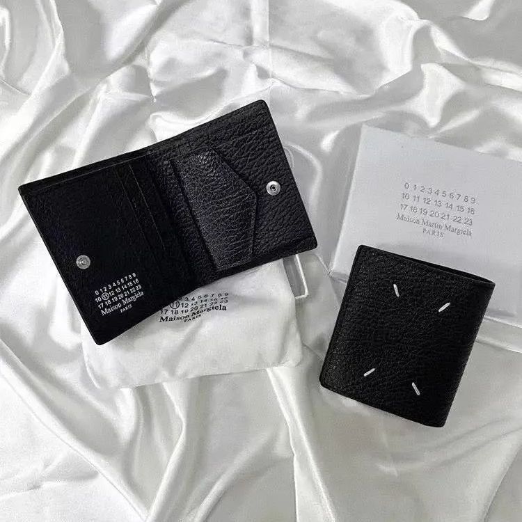 新品未使用 MaisonMargielaマルジェラ 二つ折り財布 グレイン