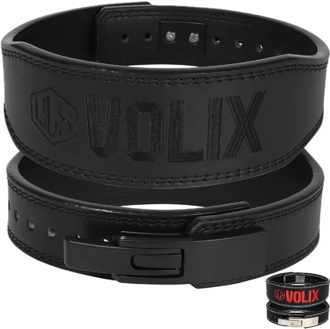 VOLIX レバーアクションベルト ナロータイプ【待ち時間0秒のワンタッチ着脱】トレーニングベルト 筋トレ スクワット デッドリフト ベンチプレス