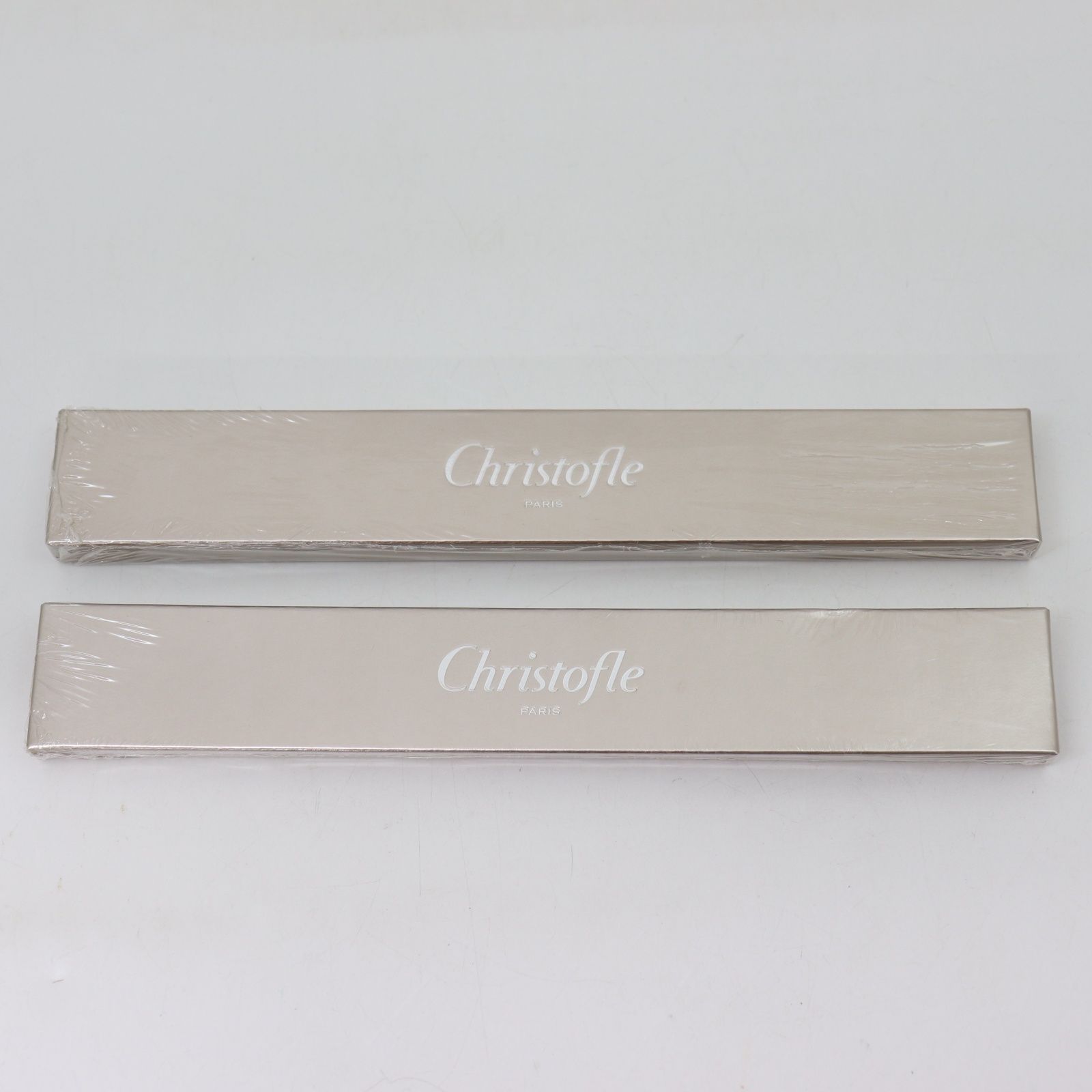 IT25CQ0GYW6W 未開封 Christofle クリストフル 箸 おはし はし 2膳セット 生活雑貨 食事 キッチン 箱 ブランド