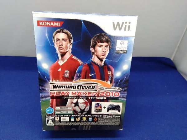 (未使用･未開封品)　ウイニングイレブン プレーメーカー 2010 - Wii og8985z Wii 【同梱版】ウイニングイレブン プレーメーカー2010 - メルカリ