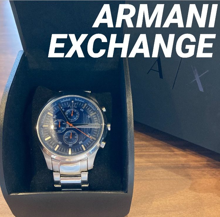 本物中古美品】Armani Exchange アルマーニ エクスチェンジ メンズ 
