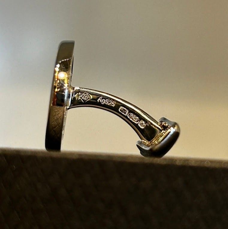 ☆Dunhill シルバー925 ハンドル型 カフリンクス - メルカリ